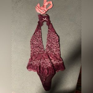 Victoria’s Secret teddy lingerie